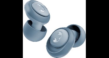 Pearls Fresh Festival Oordopjes - Gecertificeerde Gehoorbescherming - Oordoppen voor Concerten - Aanpasbaar Filter 18dB/23dB - LED doosje - Geluiddempende Earplugs - 3 Maten S/M/L - Blue Coast