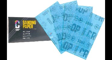 CROP MicroX Schuurfilm korrel 3000 - 4 vellen à 8 stuks