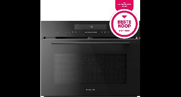 Inventum IMC4535GT - Inbouw combi-oven - Hetelucht - Magnetron - Grill - 50 liter - 45 cm hoog - Tot 250 graden - Zwart - Beste Koop Maart 2026
