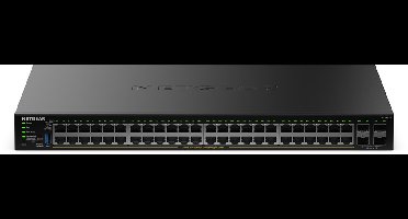 NETGEAR GS348TP - Netwerk Switch - Smart Managed - Gigabit - PoE+ - 48 poorten
