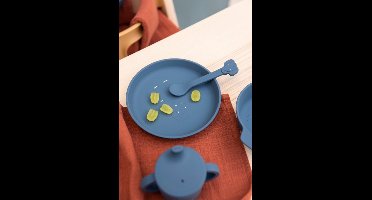 Siliconen bord - Mevrouw Olifant