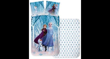 Dekbedovertrek Frozen 100 x 135 cm - 40 x 60 cm (katoen)
