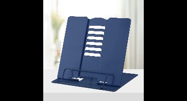 Verstelbare Metalen Boekenstandaard voor Kookboeken, Documenten en Tablets