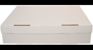 FunCakes Cupcake Doos voor 24 Cupcakes of Muffins - Wit - 10 Stuks - Cupcake Bewaardoos