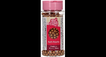 FunCakes Soft Pearls - Medium - Bronze Gold - 60g