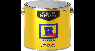 Cetabever - Ruwa Jachtlak - Kleurloos - 2,5 L