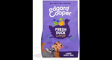 Edgard&Cooper Large Adult Dog - Hondenvoer - Eend 12 kg