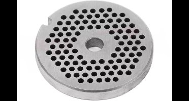 Mega-M Professionele Gehaktmolen Schijf - Ø 69 mm - Gaten 6 mm - RVS - Voor Vleesmolen model wi.HO170.850.sn - Roestvrij Staal