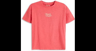 4PRESIDENT meisjes T-shirt - mid red fluor - maat 110