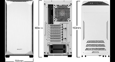 i3 10100 Basic Audio- / Sound Studio Workstation - 480 SSD - 16GB - WIFI - Extra stil - WHITE