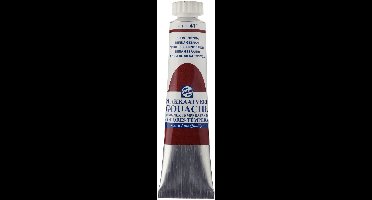 Plakkaatverf - 411 Sienna gebrand - Gouache extra fine - Talens - 20 ml