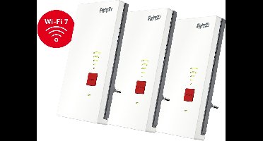 FRITZ! Mesh WiFi Set 2700 – WiFi 7 - 3-pack - Dual-band - 6500 Mbit/s