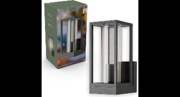 LED's Light Outdoor LED Muurlamp E27 - Wandlamp Dakota - IP44 - Antraciet