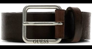 GUESS riem Belt H35 W120 Brown donkerbruin