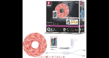 Paulmann SimPLED LED Strip 5 Meter Smart Home Zigbee 3.0 RGB - Plug & Play Set - 20W - 90 lm/m - 30 LEDs/m - Gecoat - Voor Binnen