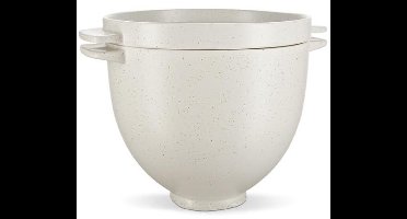 KitchenAid 5KSM2CB5BGS - Broodkom met Bakdeksel - 4,7 L - Wit