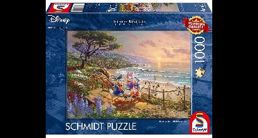 Mickey & Minnie Mouse Thomas Kinkade Studios - Disney Dreams Collection - A Duck Day Afternoon Puzzel meerkleurig