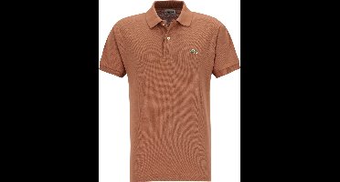 Lacoste Classic Fit polo - pecannoot bruin