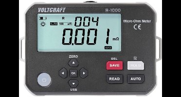 VOLTCRAFT R-1000 Micro-ohmmeter