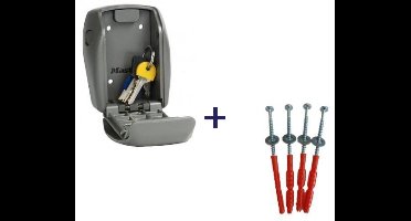 MasterLock 5415 - sleutelkluis - met bevestiging schroeven