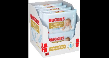 Huggies billendoekjes - Extra Care Sensitive - 384 babydoekjes (8 x 48 stuks) - 100% plastic vrij