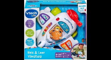 VTech Baby - Reis en Leer Vliegtuig - Educatief Speelgoed - Speelgoed van 1 tot 3 jaar - Nederlands Gesproken
