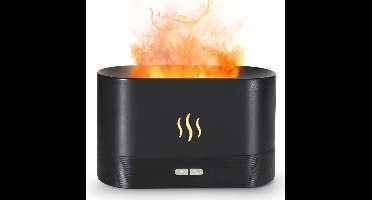 Aroma Diffuser 200ML  - Luchtbevochtiger – Verdamper – Aromatherapie - Geurverspreider - Vlam effect van Zedar