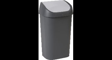 Curver Mistral Swing Prullenbak - 50L - Antraciet