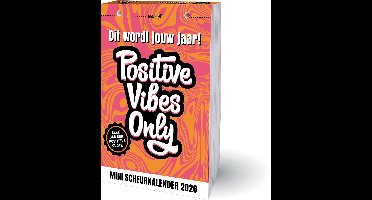 Positive Vibes Only Mini Scheurkalender 2026