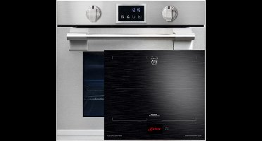 Kaiser EH 6339 XXL Inbouwoven 86L, met pyrolyse & AirFry, touch display + KCT 6140 FI inductiekookplaat 60 cm