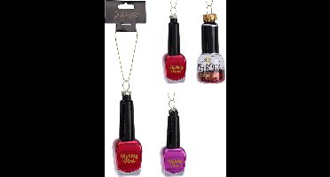 Kersthanger glas Nagellak
