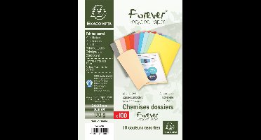 EXACOMPTA omslagmap FOREVER 250, DIN A4, grijs
