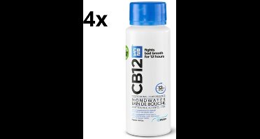 CB12 Mondwater Original - 4 x 250 ml - Voordeelverpakking