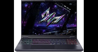 "Acer Predator Helios Neo 16 AI PHN16-73-91NH Intel Core Ultra 9 275HX Laptop 40,6 cm (16"") WQXGA 64 GB DDR5-SDRAM 2 TB SSD NVIDIA GeForce RTX 5070 Ti Wi-Fi 6E (802.11ax) Windows 11 Home Zwart"