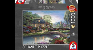 Schmidt - Thomas Kinkade - Stoney Creek Cottage - 1000 stukjes - Legpuzzel