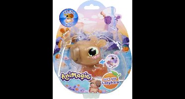 Animagic Let's Glo Capybara Brown - Speelfiguur - Lichtgevende Capybara