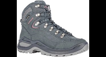 Lowa Renegade Evo GTX Wandelschoen - Dames waterdichte mid wandelschoenen - Steelblue/Oldrose