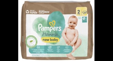 Pampers - Harmonie - Maat 2 - Mega Pack - 116 stuks - 4/8 KG