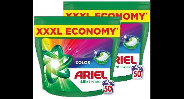 Ariel wasmiddel pods – Color All-in-1 | 100 wasbeurten
