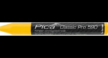 Pica Houtmarkeringskrijtjes Classic Pro 590 geel 12x120 mm 12 st