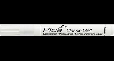Pica 524/52 Classic Industrie verf/lak marker - Wit - 2-4 mm rond