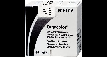 Leitz Orgacolor, Rood, Afgeronde rechthoek, 30 x 23 mm, 73 mm, 73 mm, 30 mm