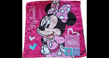 Disney Minnie Love handdoek, gezichtsdoek, handdoek 30x30cm