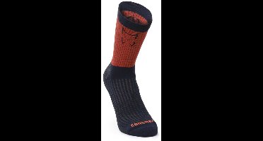 Altus Caspio Half Lange Sokken Oranje,Zwart EU 39-42 Man,Vrouw