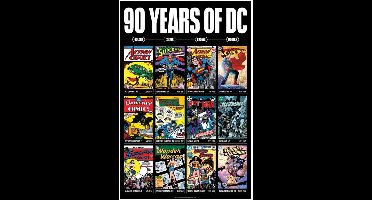 DC COMICS - 90 Years - Art Print - Limited Edition