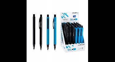 Starpak Serie - Automatische Balpen - Blauw - Kunststof - 0,7mm