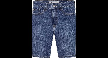 Korte Broek Calvin Klein Denim Shorts Ess Mid Blue - Fashion Wear - Kinderen