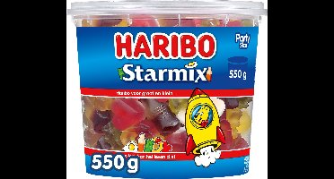 Haribo Starmix - snoep mix fruitsmaken - 550g