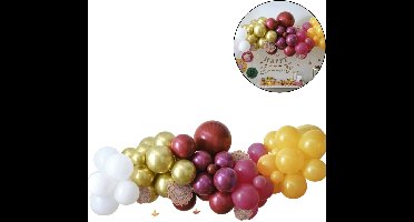 Ginger Ray ballonnen boog kit Happy Diwali 75 stuks