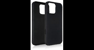 Beline Siliconen Iphone 16 Pro Max 6.9 Hoesje Zwart